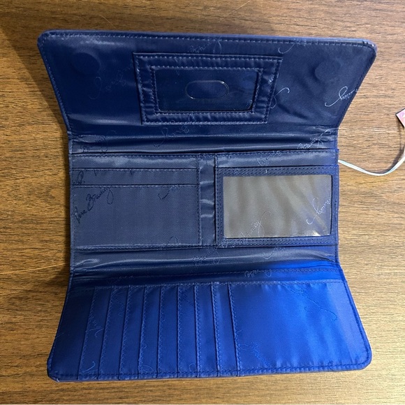 Vera Bradley NWT Trifold Wallet Katalina Pink Diamonds - Picture 5 of 6